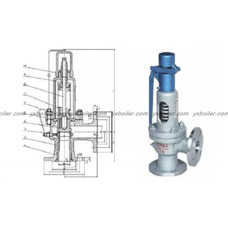 boiler valve industrial steam boiler safety control valve