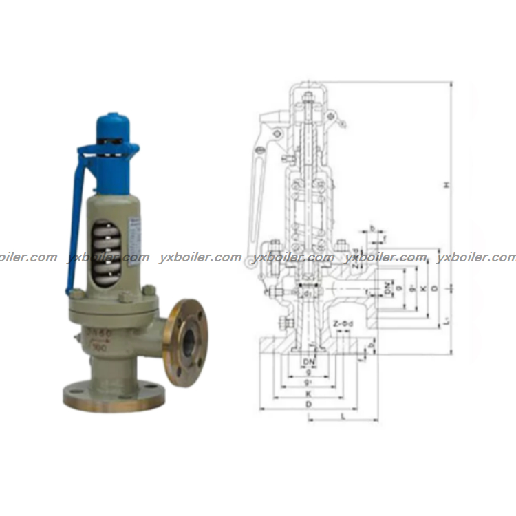 boiler valve industrial steam boiler safety control valve