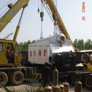 SZL series double drum coal fired steam boiler