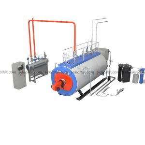 WNS boiler working principle diagram technical illustration