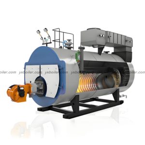 WNS series oil gas fired steam boiler white background product image