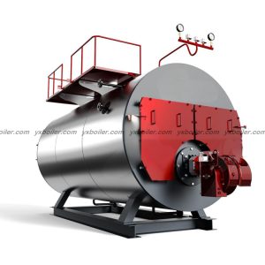 WNS series oil gas fired steam boiler white background product image