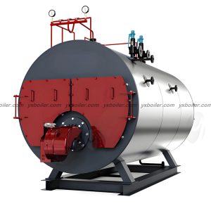 WNS series oil gas fired steam boiler white background product image