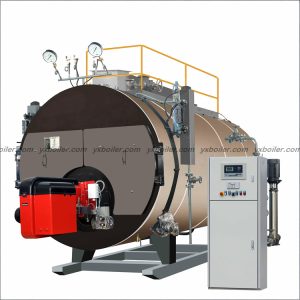 WNS series oil gas fired steam boiler white background product image