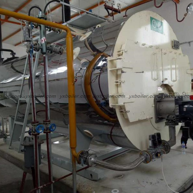 WNS series oil gas fired steam boiler industrial equipment photo