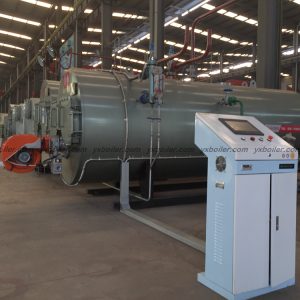 WNS series oil gas fired steam boiler industrial equipment photo
