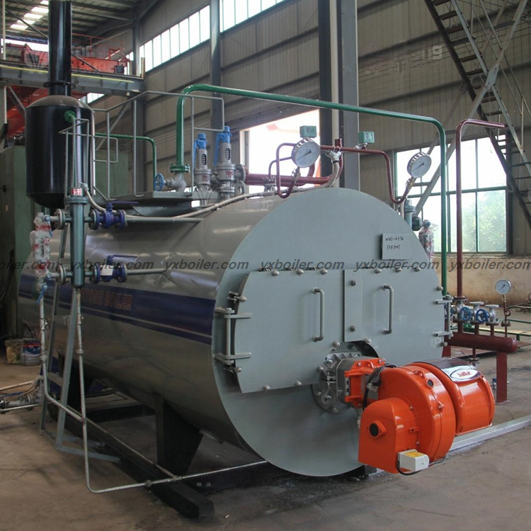 WNS series oil gas fired steam boiler industrial equipment photo