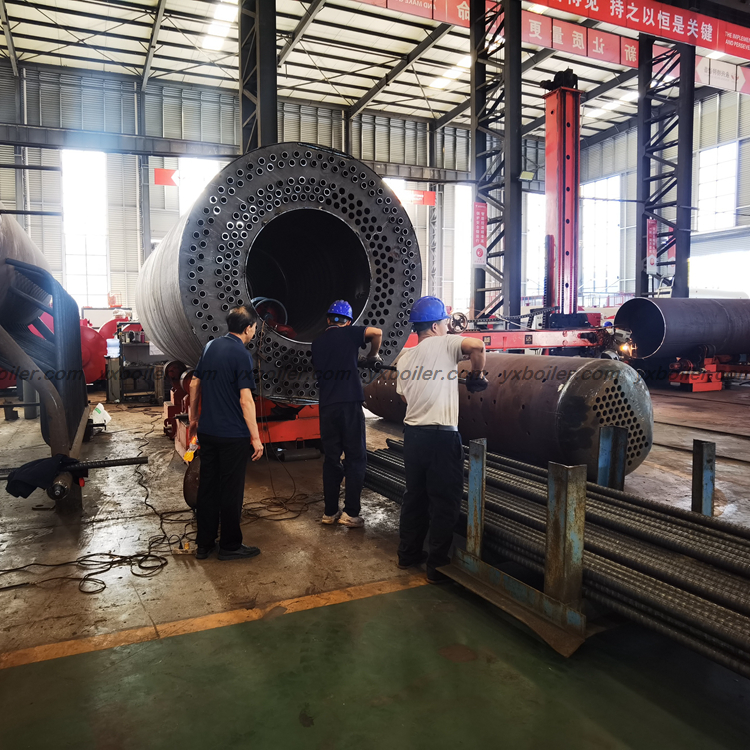 WNS series oil gas fired steam boiler industrial equipment photo